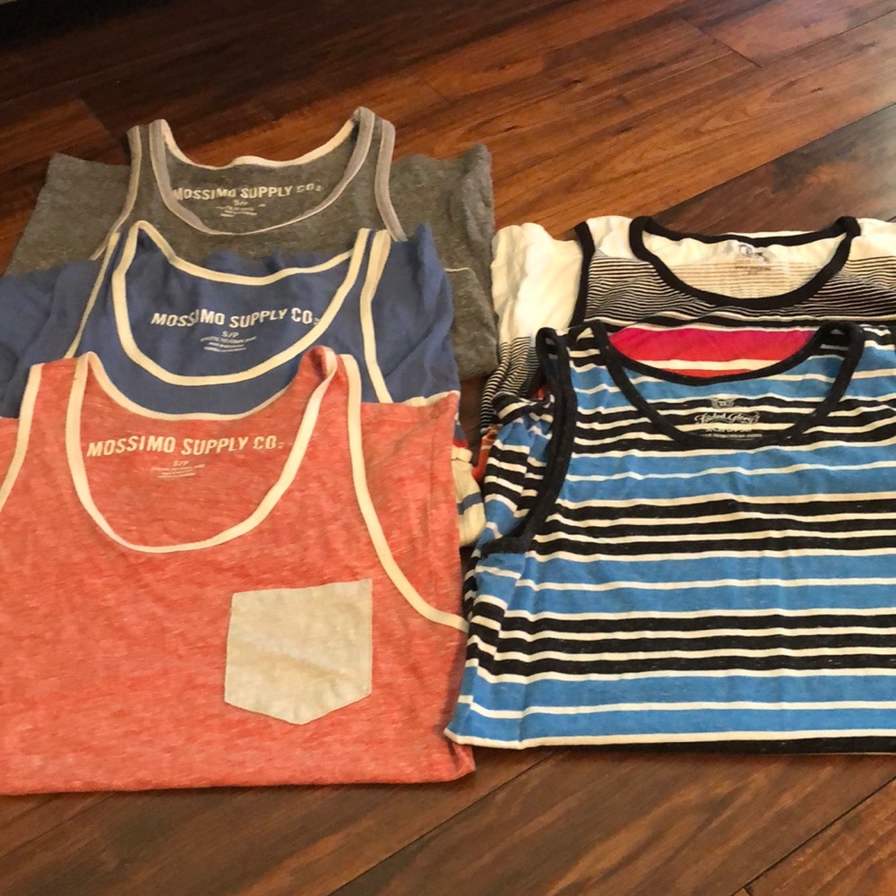 Lot Men’s Small Tank Tops - Picture 1 of 5